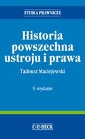 Historia powszechna ustroju i prawa Tadeusz Maciejewski