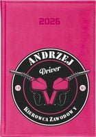 PERSONALIZOWANY PLANER kalendarz A4 2026 TYGODNIOWY DLA KIEROWCY