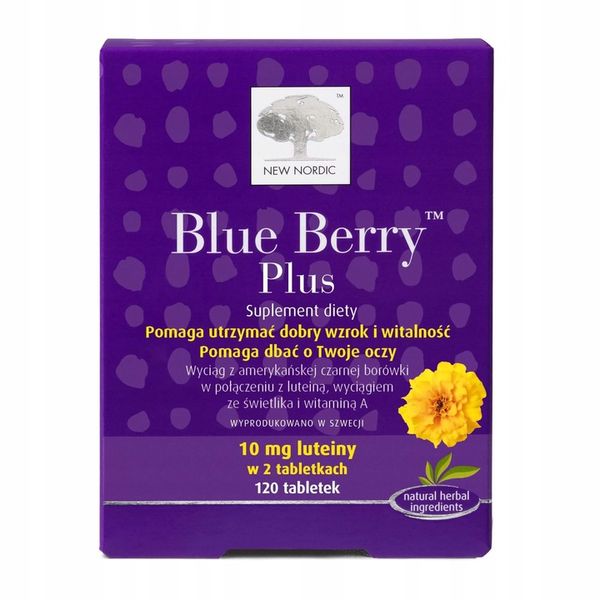 Blue Berry Plus, 120 tabletek zdjęcie 1