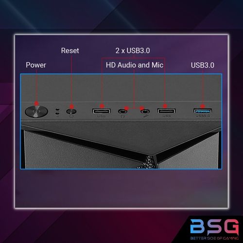 BSG Striker Komputer Gamingowy Intel Core i7 16GB 1TB SSD RTX 3050 Win10 na Arena.pl