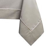 Obrus Plamoodporny EMPIRE Mankiet + Lamówka 140x160 Cappuccino AmeliaHome
