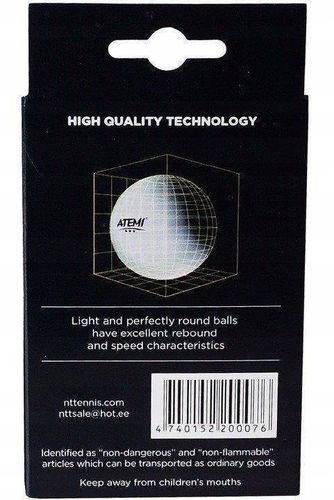 Piłeczki ATEMI *** tenis stołowy ping pong 6 szt na Arena.pl