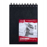 SZKICOWNIK KLASYCZNY B6/98G. 80KARTEK SPIRALA 2080