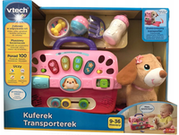 VTECH Zabawka interaktywna Transporter z pieskiem kuferek transporterek