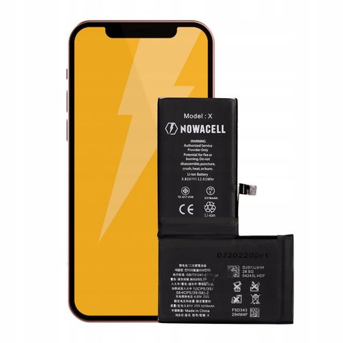 Bateria NOWACELL do iPhone X - pojemność 3500mAh na Arena.pl