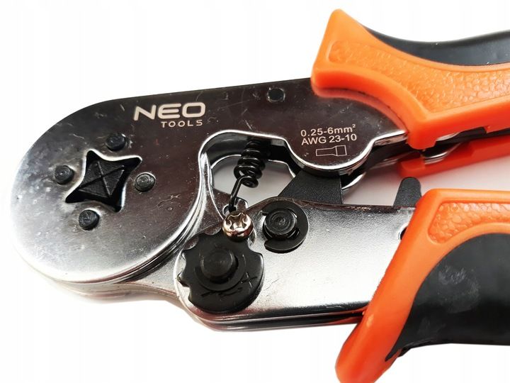 ZACISKARKA TULEJEK PRASKA DO KABLI NEO 01-507 zdjęcie 7