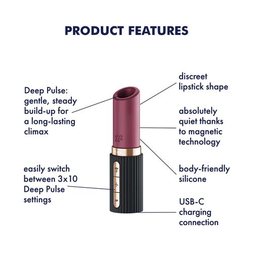 stymulator łechtaczki satisfyer deep kiss silikonowy usb na Arena.pl