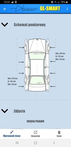 MIERNIK GRUBOŚCI LAKIERU TESTER ANDROID iOS ProdigTech GL-SMART-S na Arena.pl