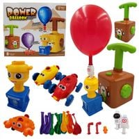 WYRZUTNIA BALONÓW AUTEK SAMOCHÓD RAKIETA ZESTAW