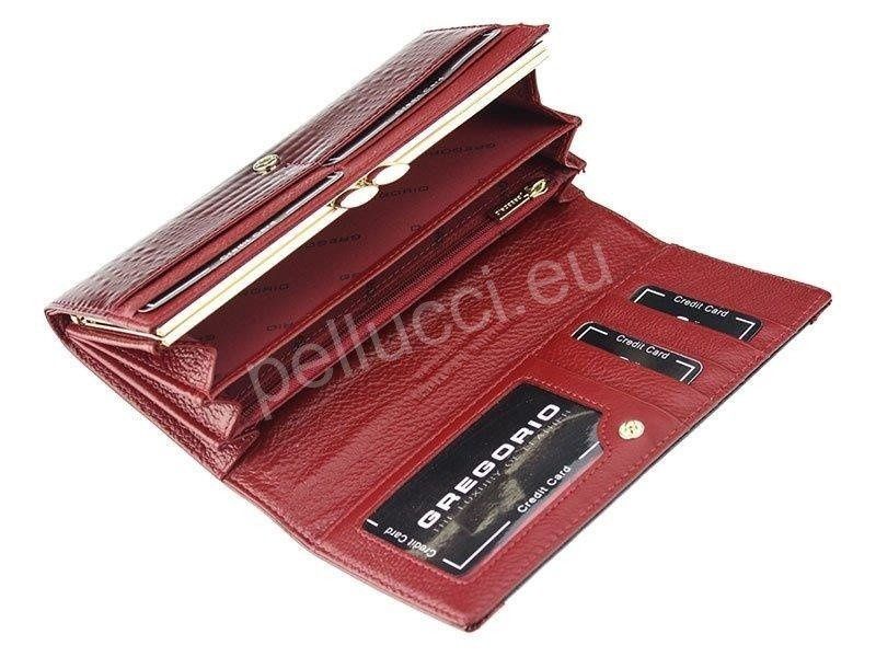 Portfel damski PELLUCCI GP-100 Czerwony zdjęcie 4