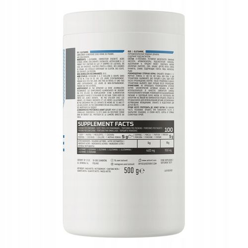 OstroVit Glutamine 500 g GLUTAMINA AMINO na Arena.pl