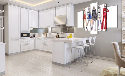 Obraz Na Płótnie - Kobieta Modelka - 150X100 Cm - Ea150X100-2855 na Arena.pl