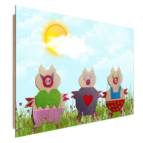 Deco Panel, Świnki trzy 40x30 na Arena.pl