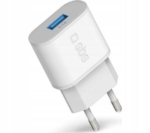 Ładowarka sieciowa USB-A 10W - biała na Arena.pl