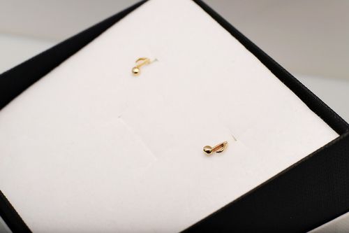 Złote kolczyki Staviori na Arena.pl