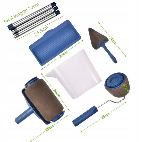 WAŁEK DO MALOWANIA NIEKAPIĄCY NIEKAPEK ZESTAW MALARSKI PAINT ROLLER na Arena.pl