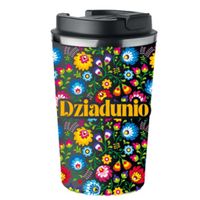 Kubek Termiczny Premium DZIADUNIO prezent dla Dzień Dziadka 350ml KT_220_cz