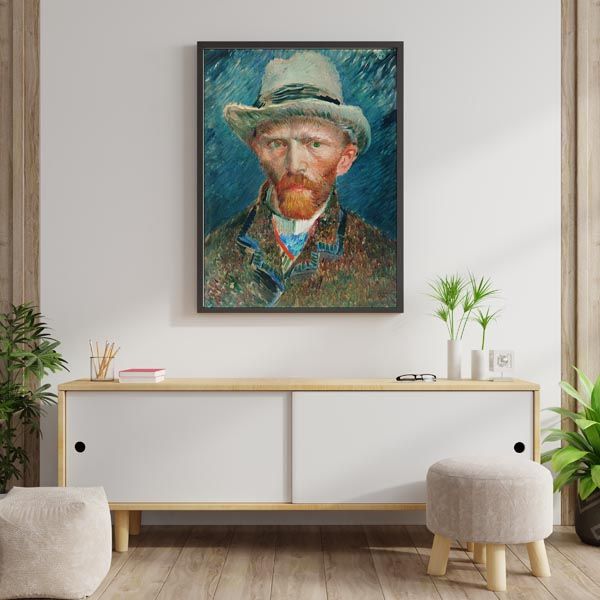 Self-portrait, Vincent Van Gogh - plakat 50x70 cm zdjęcie 2