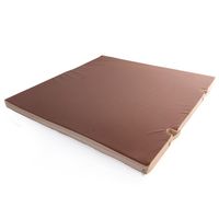 materac gimnastyczny Gamma 100x100 cm 10 cm beżowo-brązowy