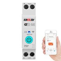 LICZNIK ENERGII WIFI TUYA 16A JEDNOFAZOWY ZDALNE STEROWANIE