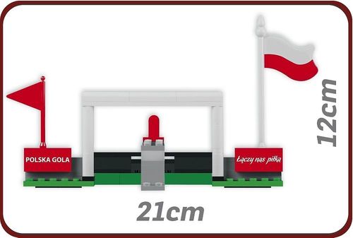 Cobi Klocki PZPN 120 elementów Strzały do bramki na Arena.pl