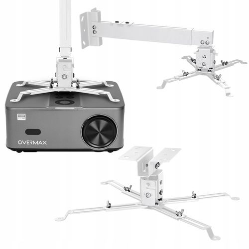 UCHWYT OBROTOWY do projektora Sufitowy Ścienny dł do 65 cm UNIWERSALNY na Arena.pl