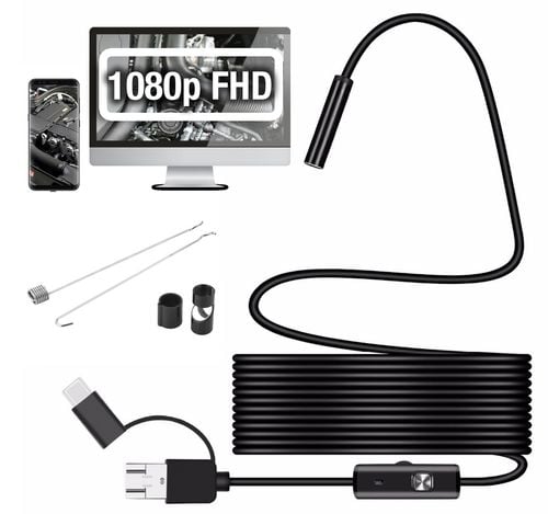 ENDOSKOP Kamera szpiegowska FHD 1080 ANDROID USB-C na Arena.pl