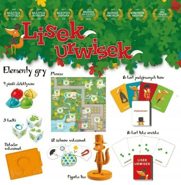 Lisek urwisek. Gra rodzinna zdjęcie 2