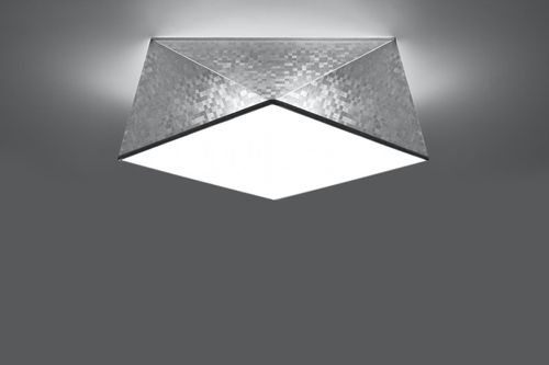 LAMPA sufitowa SL.0691 geometryczna OPRAWA natynkowa srebrna na Arena.pl