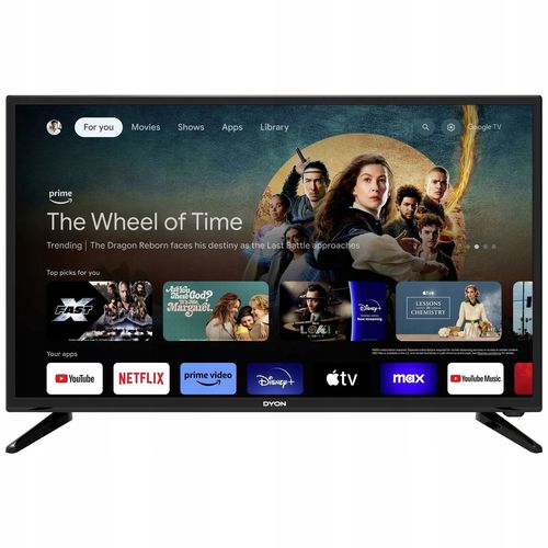 Telewizor 32 cale SMART TV HD ready 1366x768 Pixeli DVB-T2 WiFi Google Play na Arena.pl