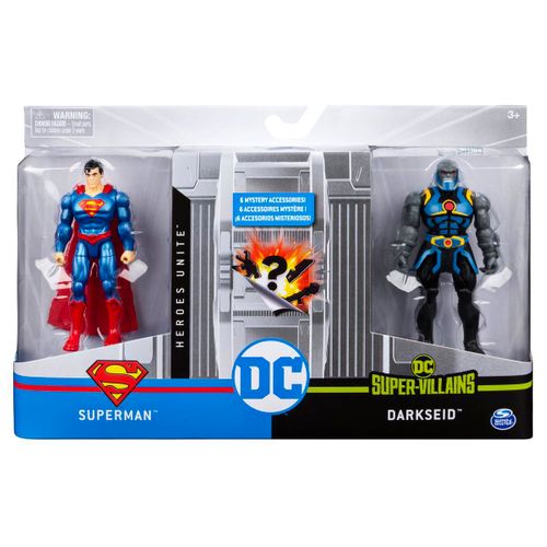 DC Comics Zestaw dwóch figurek SuperMan + Darkseid na Arena.pl