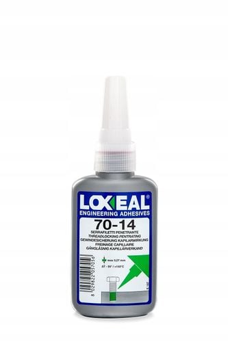 KLEJ DO GWINTÓW NAKRĘTEK ŚRUB LOXEAL 70-14 O DUŻEJ ŚREDNICY M5 50 ml na Arena.pl
