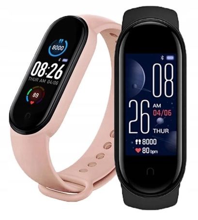 SMARTWATCH ZEGAREK SMARTBAND PULSOMETR CIŚNIENIE TĘTNO na Arena.pl