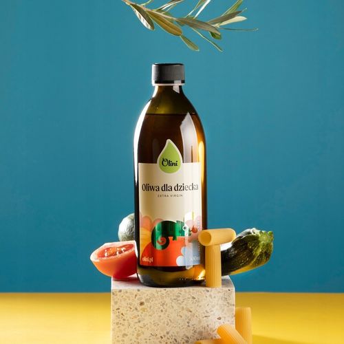 Oliwa z oliwek dla dzieci 100 ml Tłoczona na zimno, nierafinowana na Arena.pl