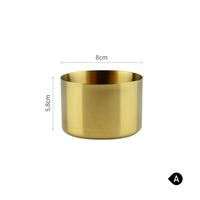 POJEMNIK - DONICZKA   - Modern Design - METAL - HIT