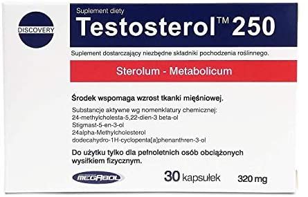 2x SILNY TESTOSTEROL 250 320mg PODNIEŚ TESTOSTERON na Arena.pl