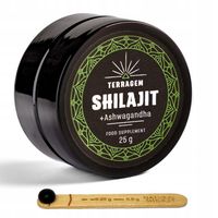 SHILAJIT MUMIO AŁTAJSKIE ASHWAGANDA NATURALNE ORYGINALNE ENERGIA PASTA 25G