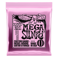 Struny do gitary elektrycznej Ernie Ball 2213 Mega Slinky Nickel 10,5-48