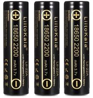 3 sztuki Ogniwo Li-Ion Liitokala 18650 3,7V 2200mAh Li-22A
