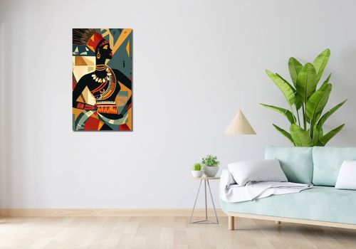 Obraz 50x90cm Afrykańska Mozaika na Arena.pl