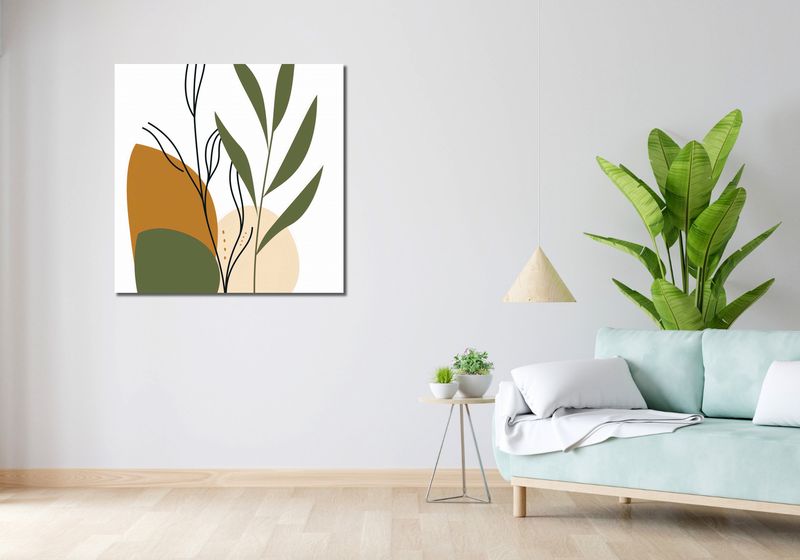 Obraz 90x90cm Subtelna Fauna zdjęcie 2