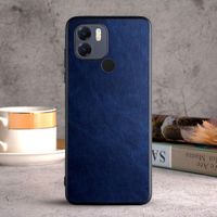 Etui AIORIA Vintage LEATHER do Xiaomi Poco C51/Redmi A1 Plus/A2 P niebieski