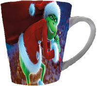 Kubek latte Grinch
