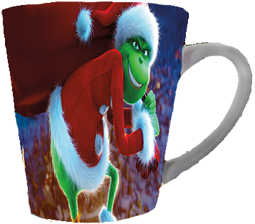 Kubek latte Grinch zdjęcie 1