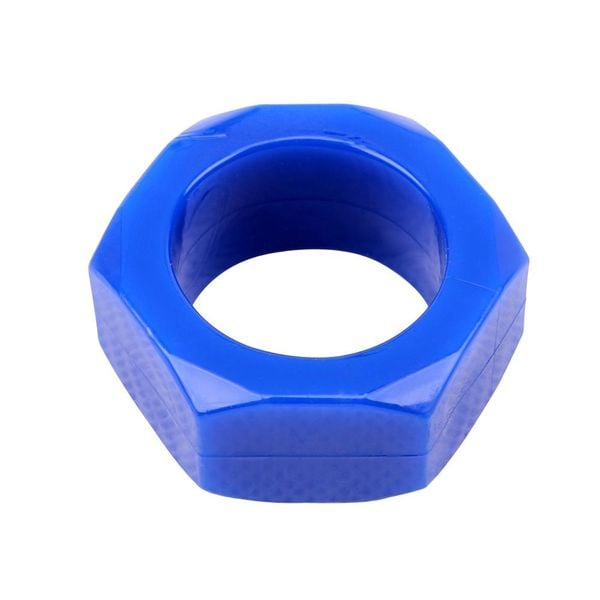 Nust Bolts Cock Ring-Blue zdjęcie 1