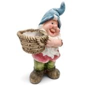 KRASNAL OGRODOWY DUŻY SKRZAT DO OGRODU FIGURKA OGRODOWA DEKORACJA 43 cm