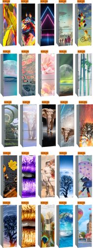 Naklejka Okleina Fototapeta na lodówkę 195cm na Arena.pl