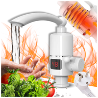 PRZEPŁYWOWY PODGRZEWACZ WODY BATERIA ŁAZIENKOWA ELEKTRYCZNY DO 60 ST.