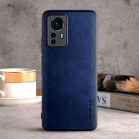 Etui AIORIA Vintage LEATHER do Xiaomi 12T / Redmi K50 niebieski