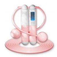 Skakanka z kulkami licznikiem LED regulacją, 280cm